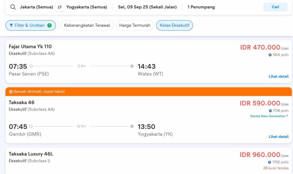 Sleeper Bus vs Kereta Eksekutif: Mana Lebih Worth It untuk Rute Jakarta–Yogyakarta?