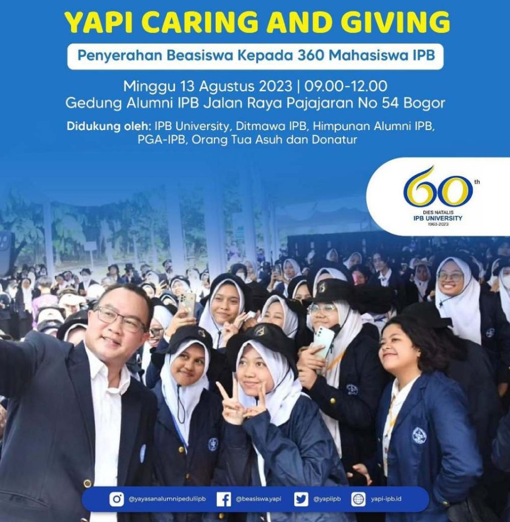 Universitas IPB dan YAPI Bergandengan Tangan untuk Beasiswa Rp 3 Miliar bagi Mahasiswa